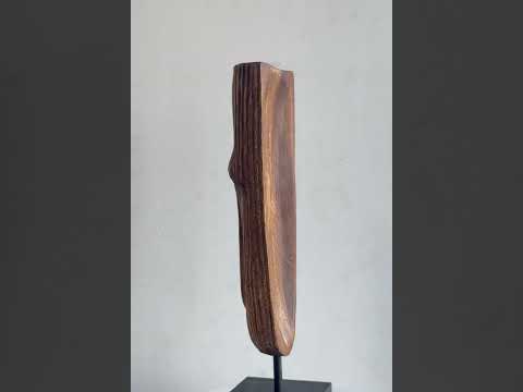 Abstract Wood Carving Wood Sculpture Wood Art Handmade Solid Wood Sculpture Original Art Unique Modern Art