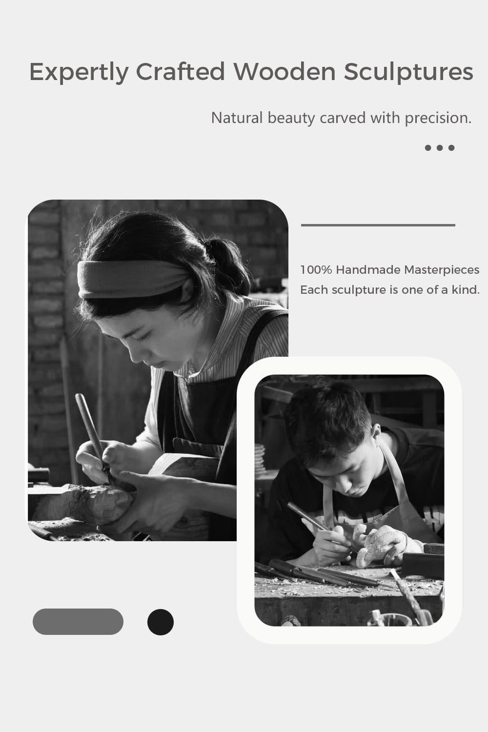 Sculpture From Wood Wooden Statue Wood Sculpture Wood Decorative Sculpture