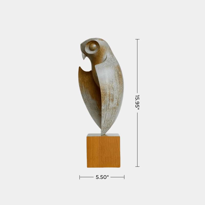 Hand Carved Hand Wooden Bird Sculpture Animals Wood Sculpture Statue