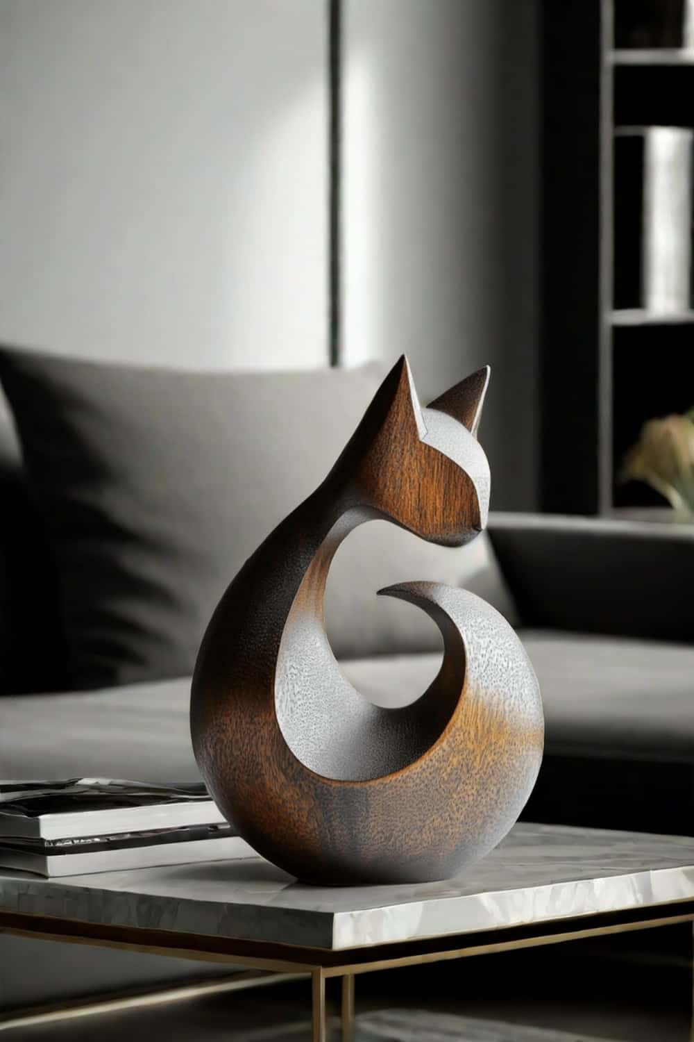 Cat Wood Carving Wooden Cat Statues Cat Wood Sculpture Wooden Cat Sculptures Animal Wood Sculpture