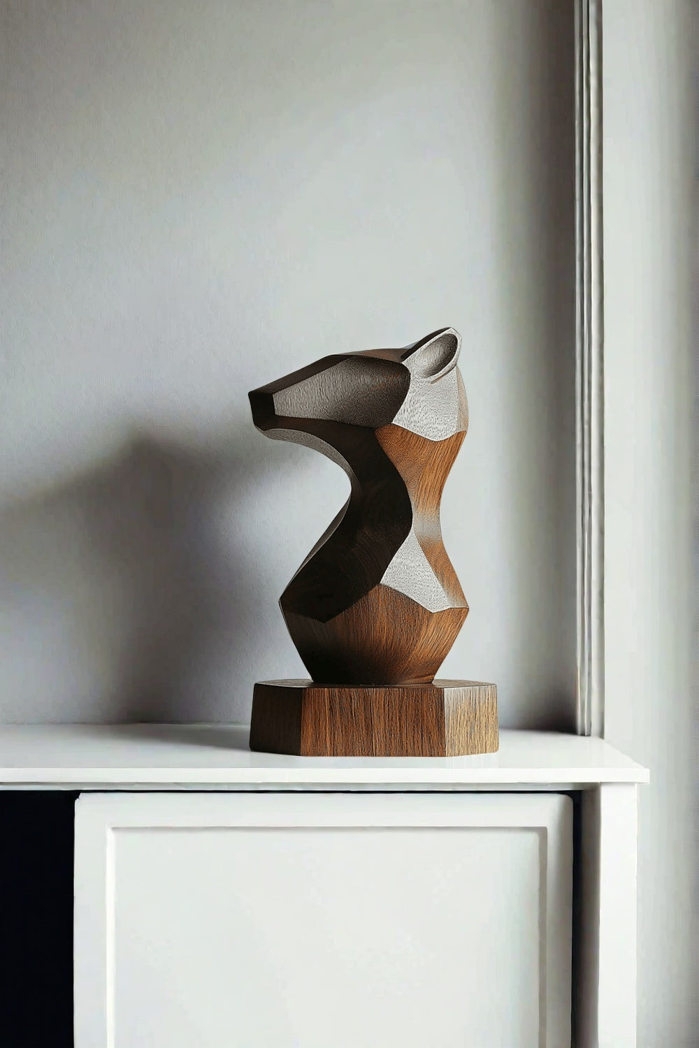 Wooden Bear Statue Wood Carved Bear Statue Wooden Animal Sculptures