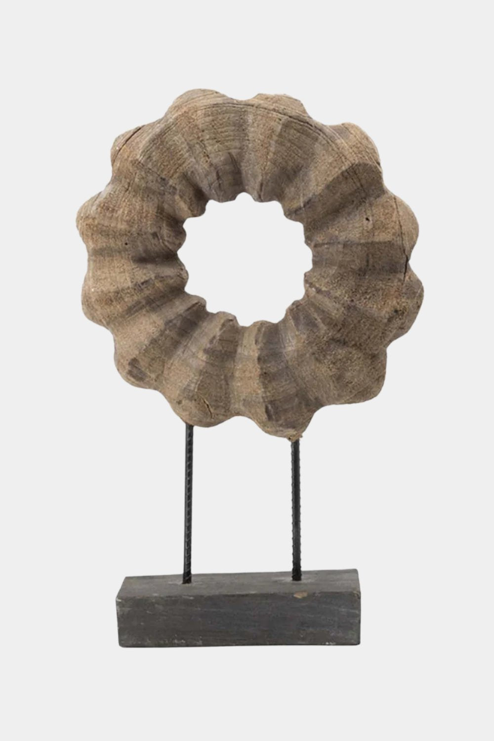 Wooden Hand Sculpture Abstract Wood Art Deco Wood Carving Sculpture