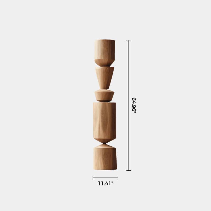 Abstract Wooden Sculpture Large Wood Sculpture Wooden Statue Wood Art Carving