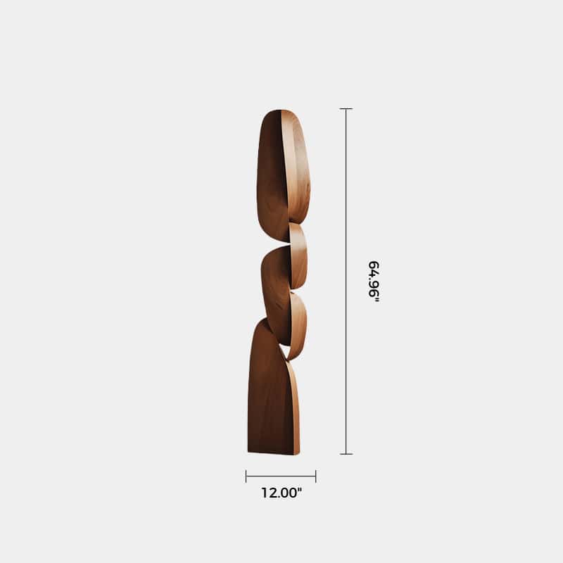 Abstract Wooden Sculpture Large Wood Sculpture Wooden Statue Wood Art Carving