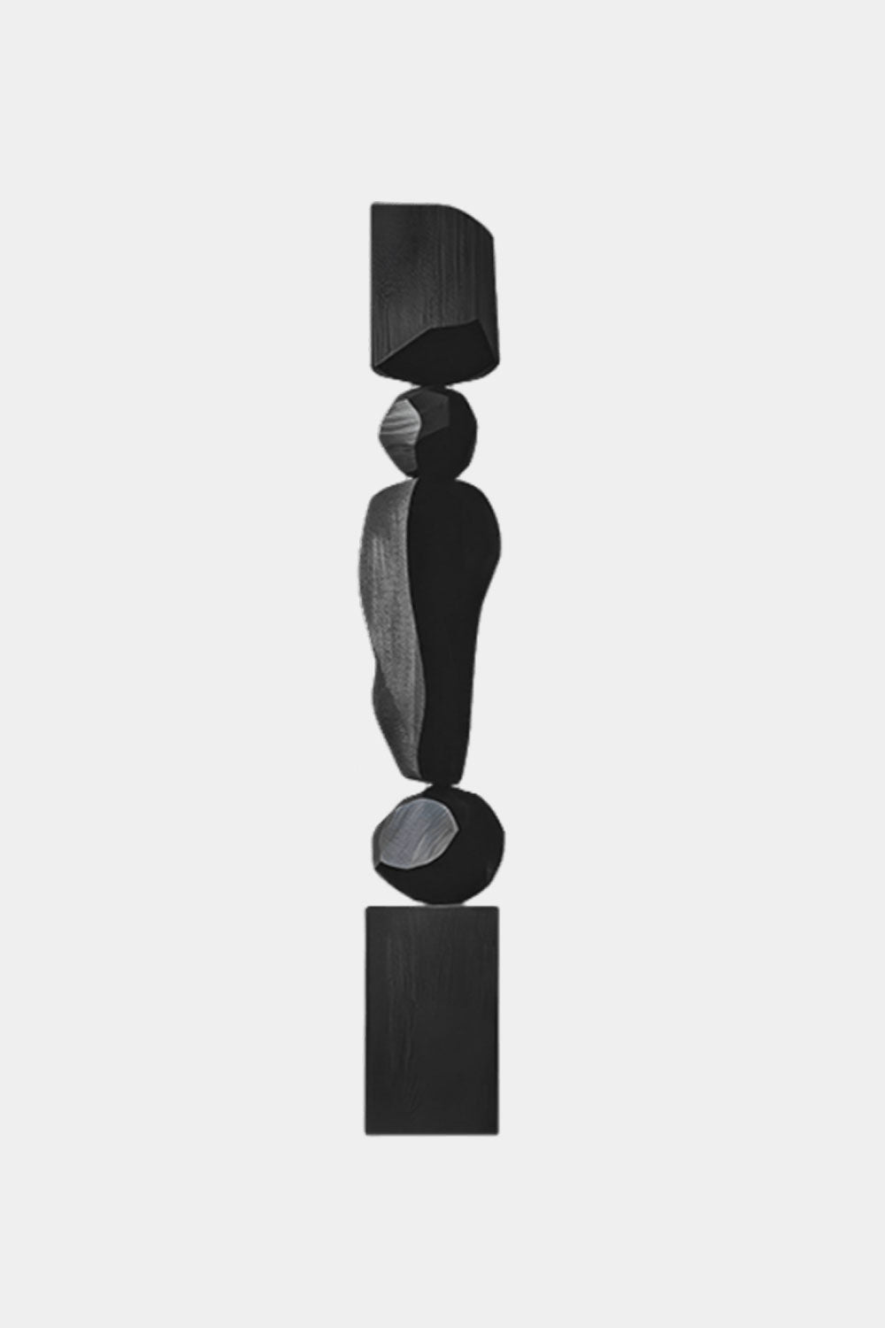 Hand Tall Wood Carved Statue Custom Large Black Wood Sculpture Near Me