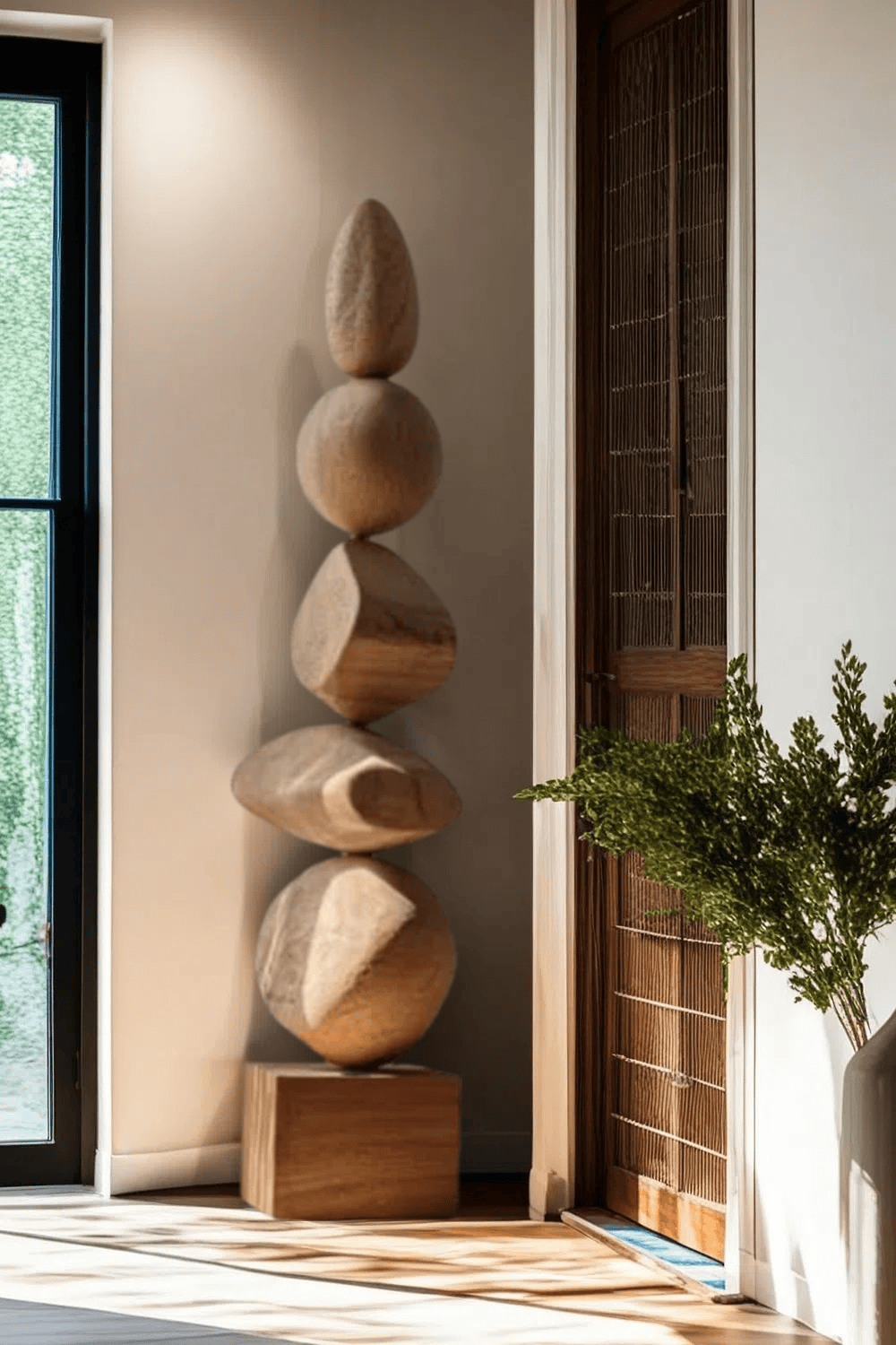 Large Wood Sculpture Wooden Sculpture Wood Carvings Near Me Home Decor