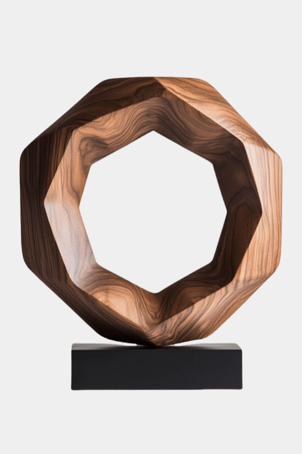 Abstract Wooden Sculpture From Wood Carvings Near Me Hand Carved Wood