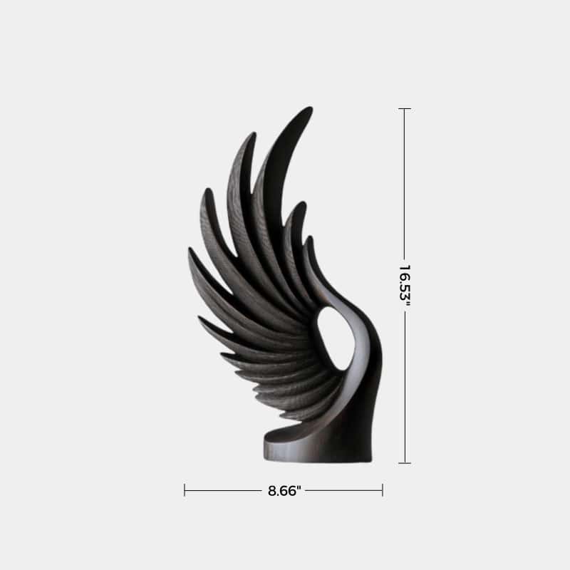 Modern Abstract Wooden Carving Hand Carved Wooden Sculpture Wood Art