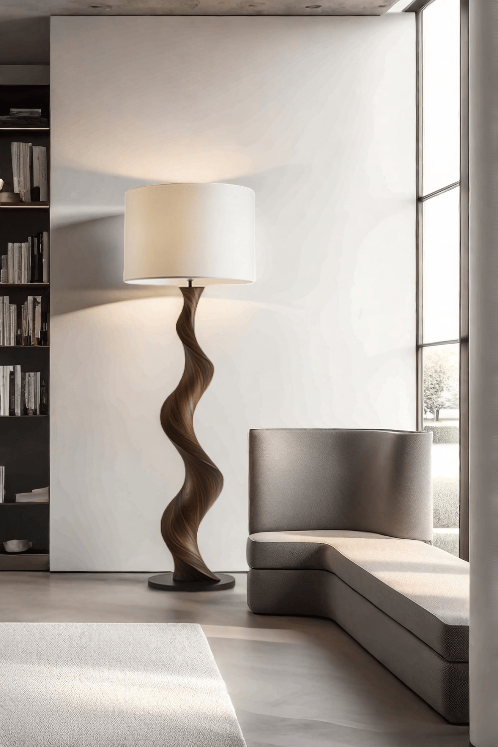 Wooden Floor Lamp Floor Wood Light Lamp Standing Wooden Lamp Floor Light Wood Modern Floor Lamp