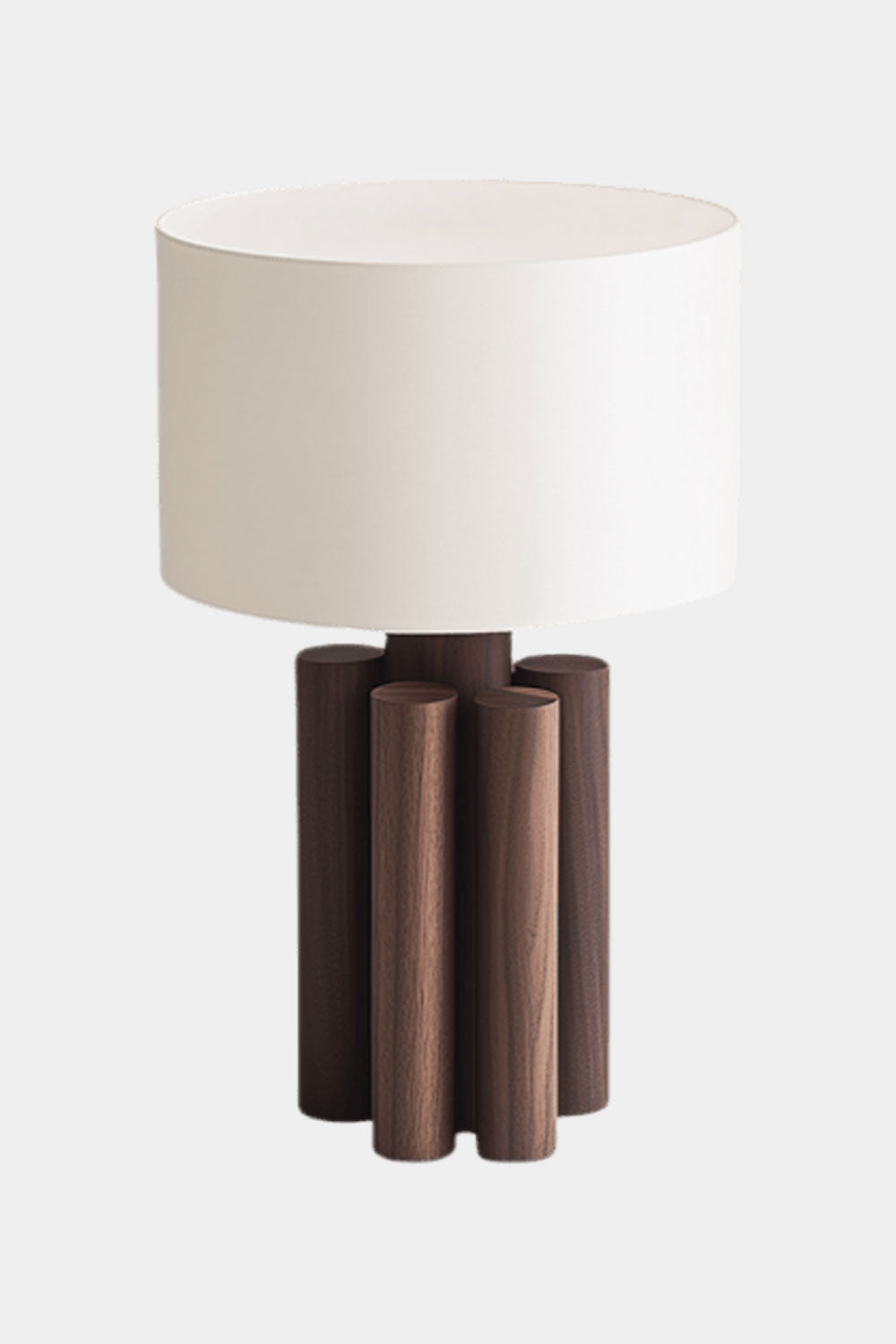 Abstract Wooden Lamp Wood Art Table Lighting Sculptural Wood Table Lamp