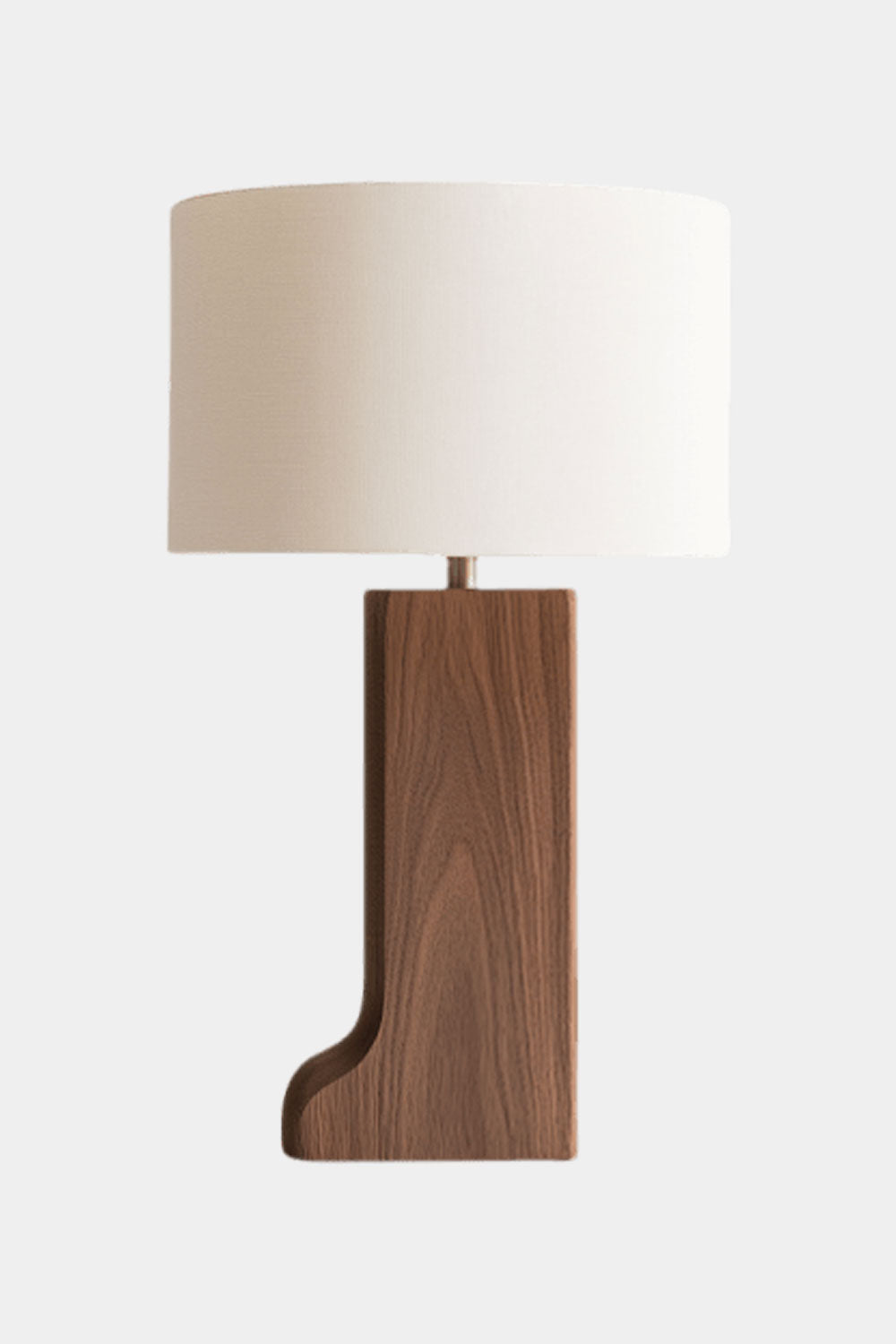 Handcrafted Wood Desk Lamp Handmade Abstract Wooden Lamp Wood Art Table Lighting