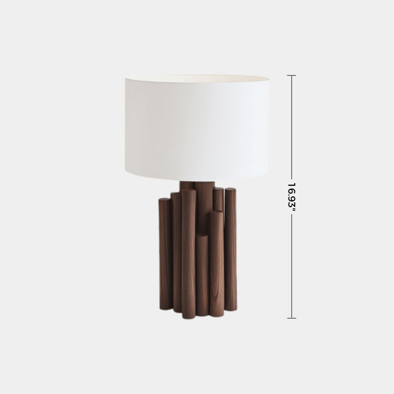 Wooden Table Lamp Wooden Desk Lamp Handmade Desk Lamp Wooden Bedside Lamp
