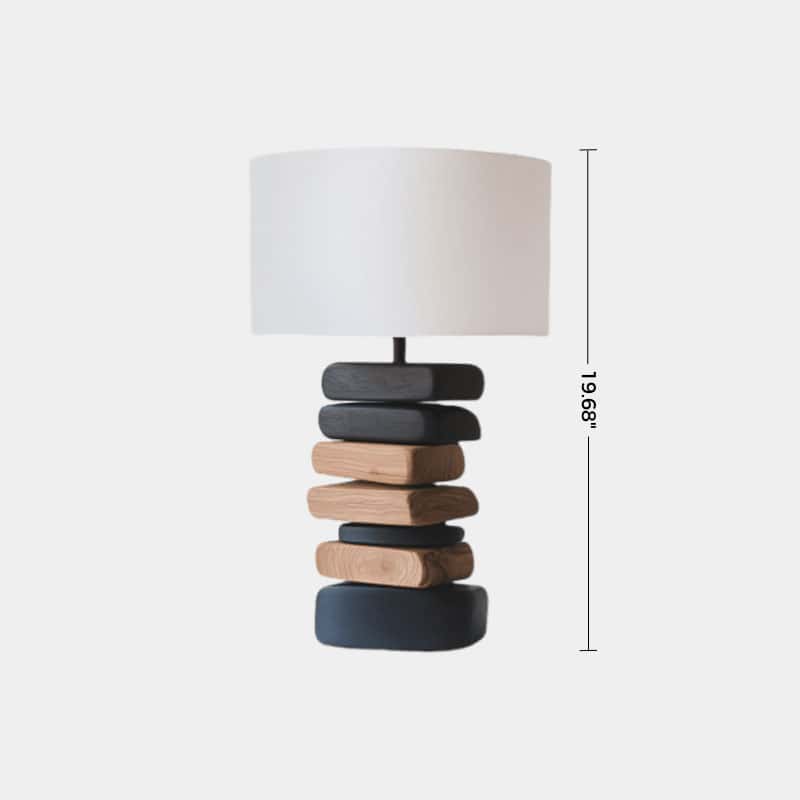 Wooden Table Lamp Wooden Desk Lamp Handmade Desk Lamp Wooden Bedside Lamp