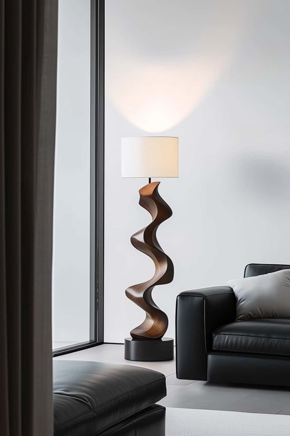 Wooden Floor Lamp Floor Wood Light Lamp Standing Wooden Lamp Floor Light Wood Modern Floor Lamp