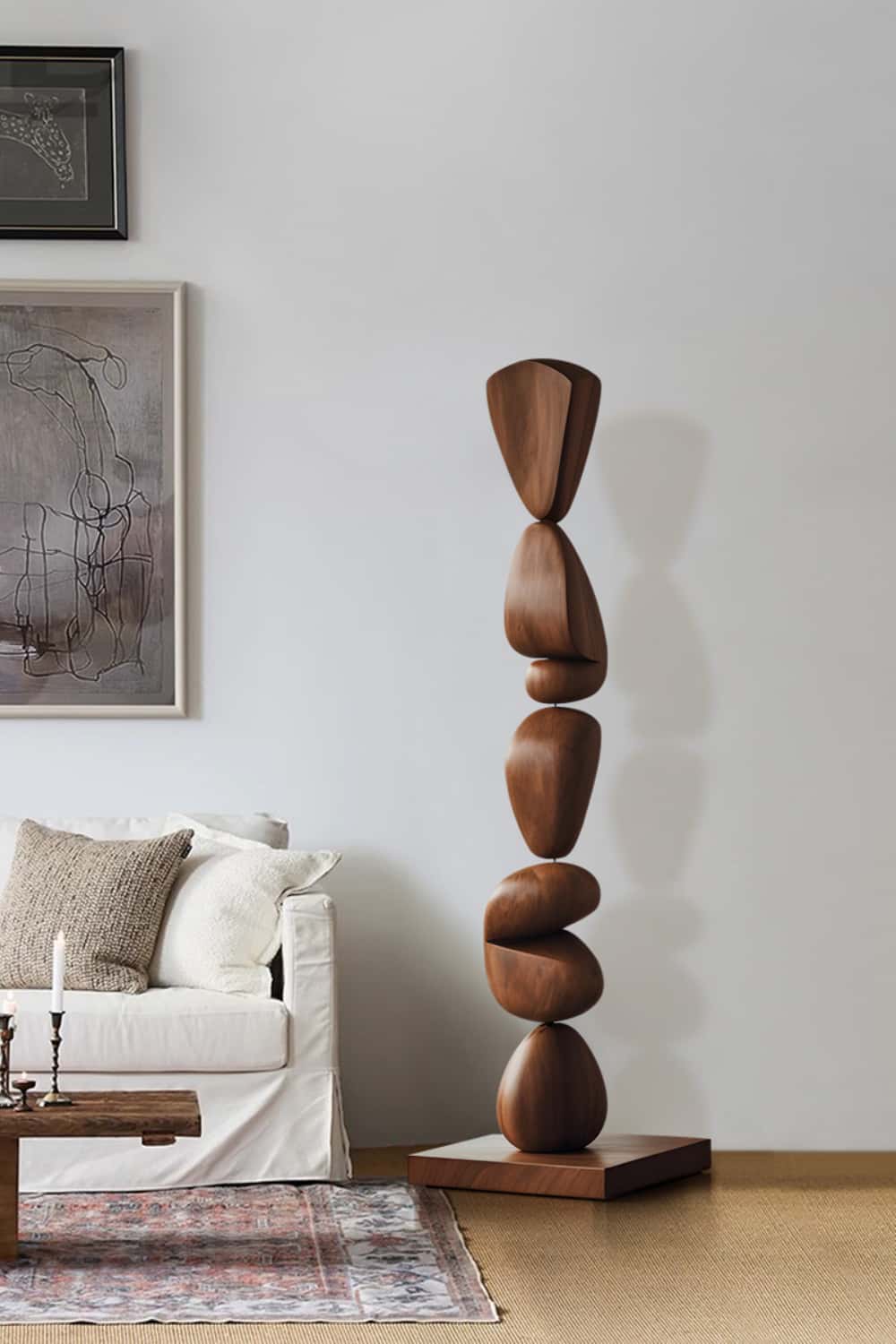 Large Wood Sculpture Near Me Wooden Statue Of Wood Hand Carved Wood Statue