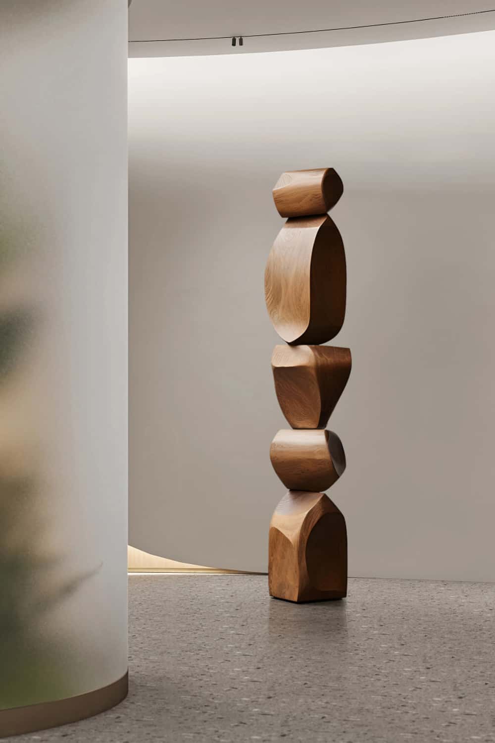 Large Wood Sculpture Wooden Sculpture Art Hand Carved Wood Statue Wood