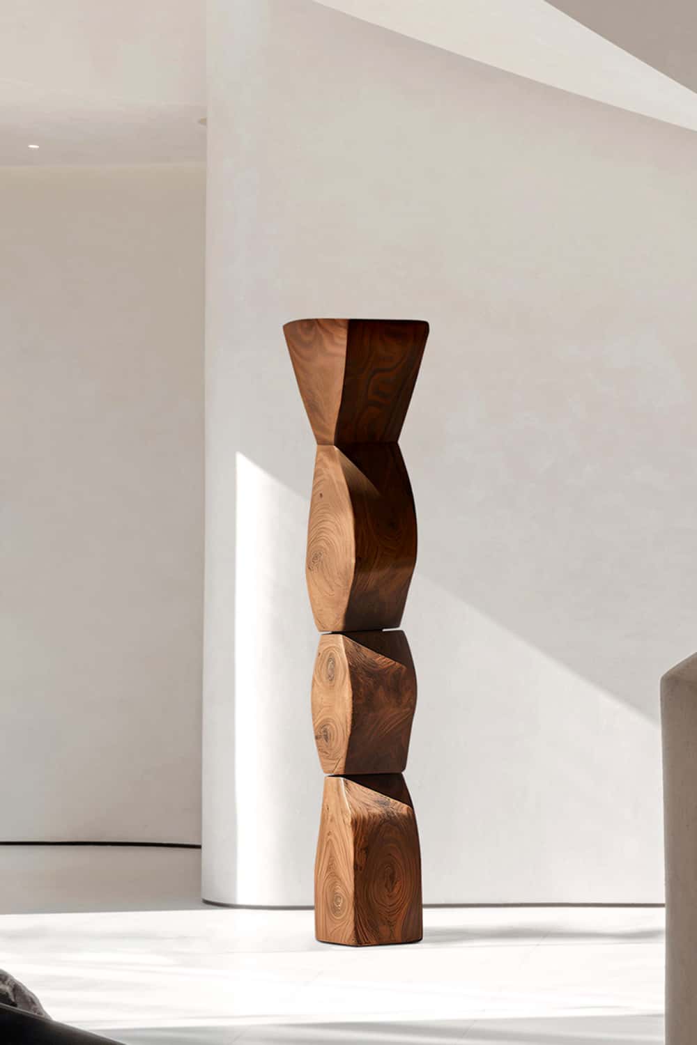 Abstract Wooden Sculpture Large Wood Sculpture Wooden Statue Wood Art Carving
