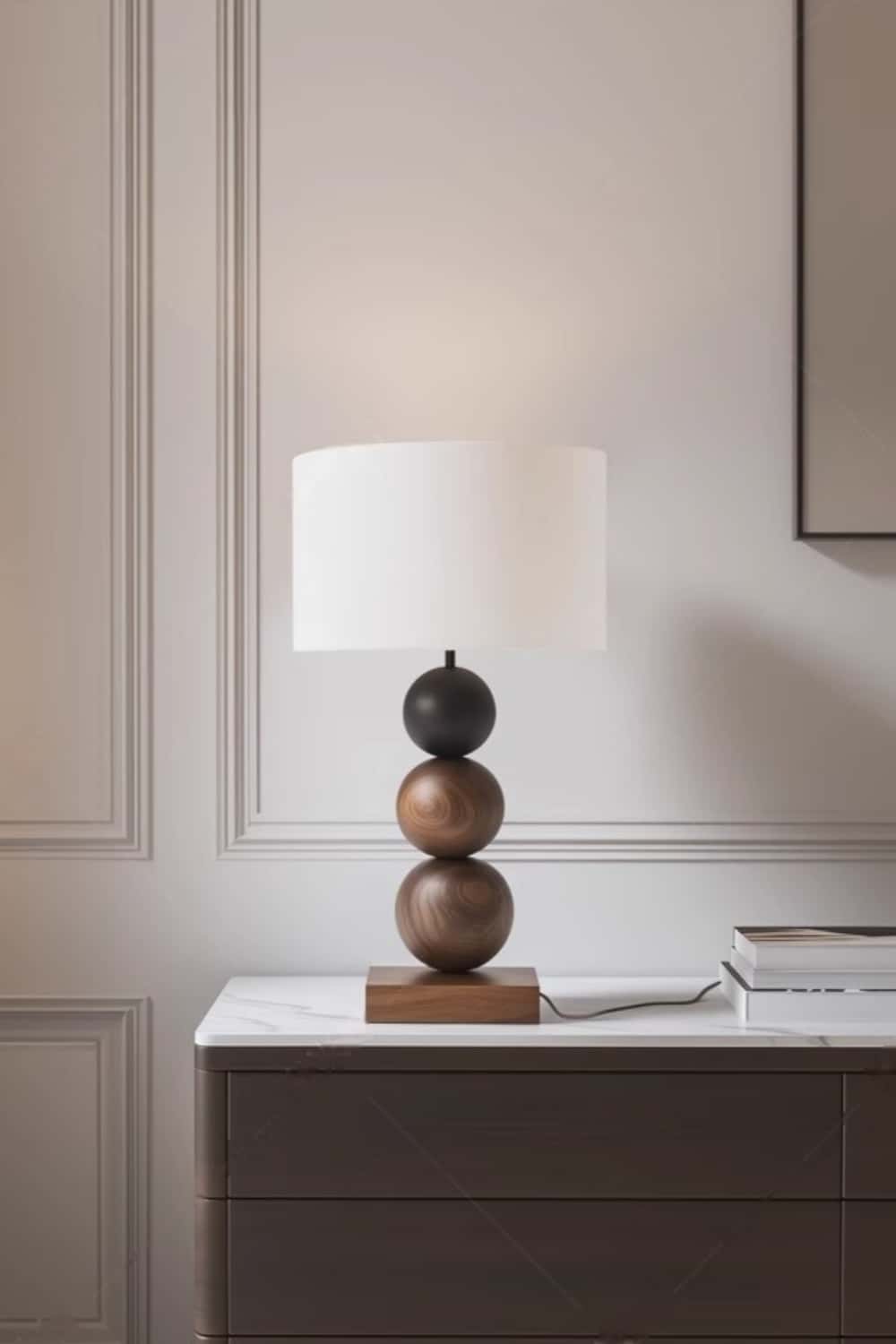 Wooden Table Lamp Wooden Desk Lamp Handmade Desk Lamp Wooden Bedside Lamp