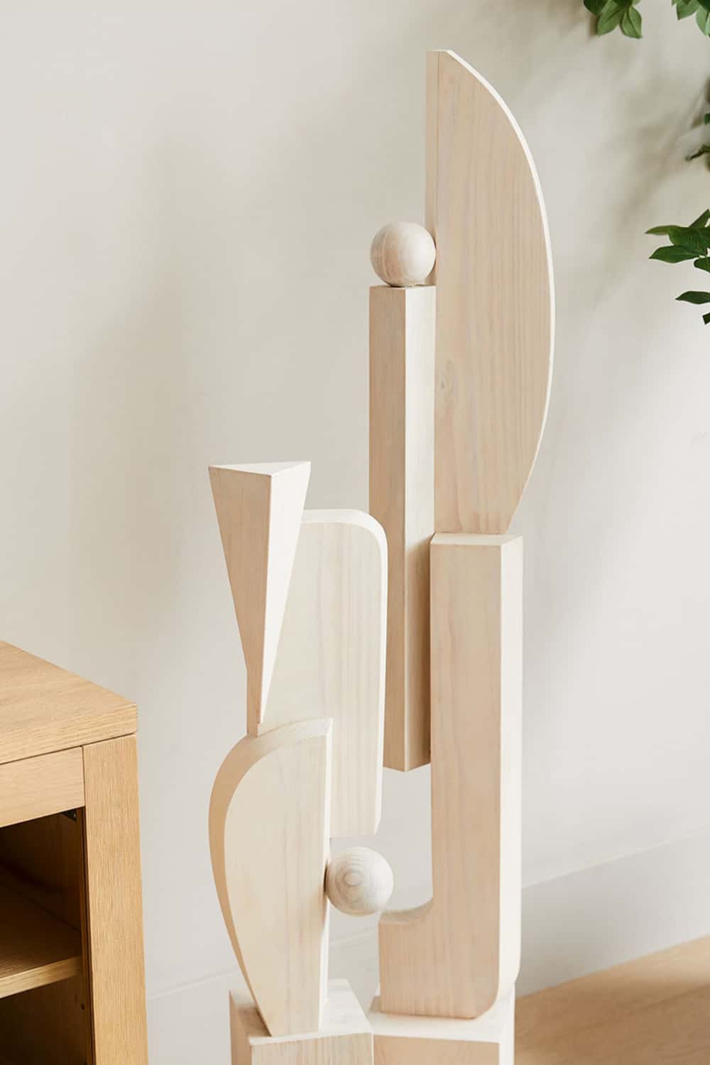 Abstract Wooden Sculpture Hand Carved Wood Art Carving Sculptures