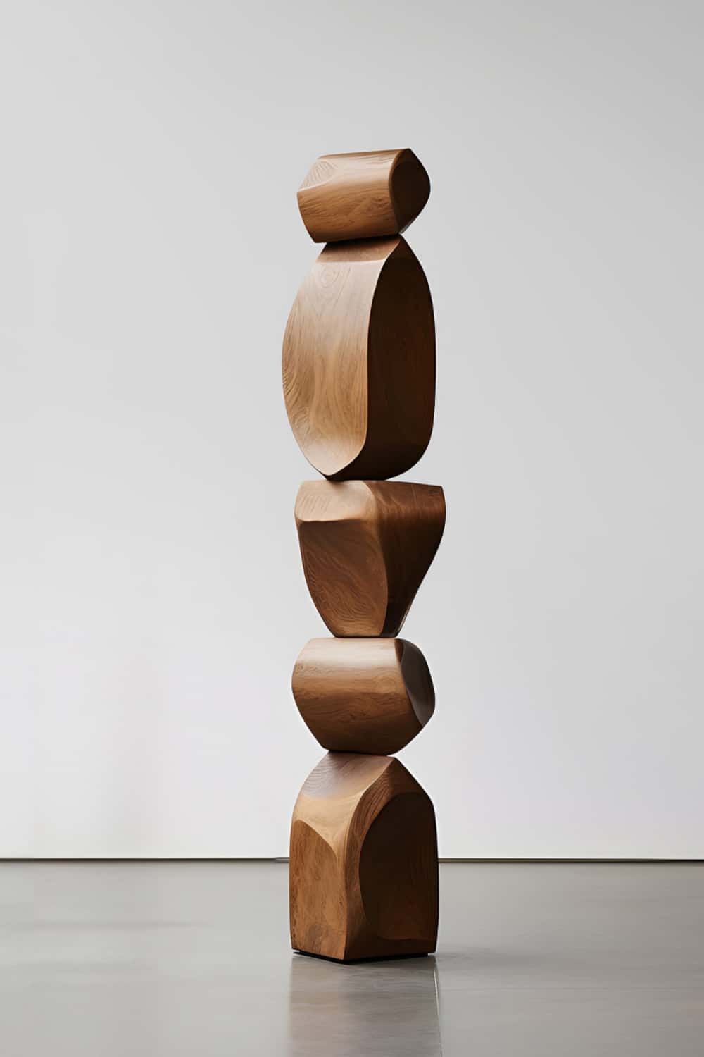 Large Wood Sculpture Wooden Sculpture Art Hand Carved Wood Statue Wood
