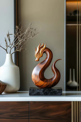 Wooden Carved Animals Wooden Sculptures Abstract Dragon Carvings Wood