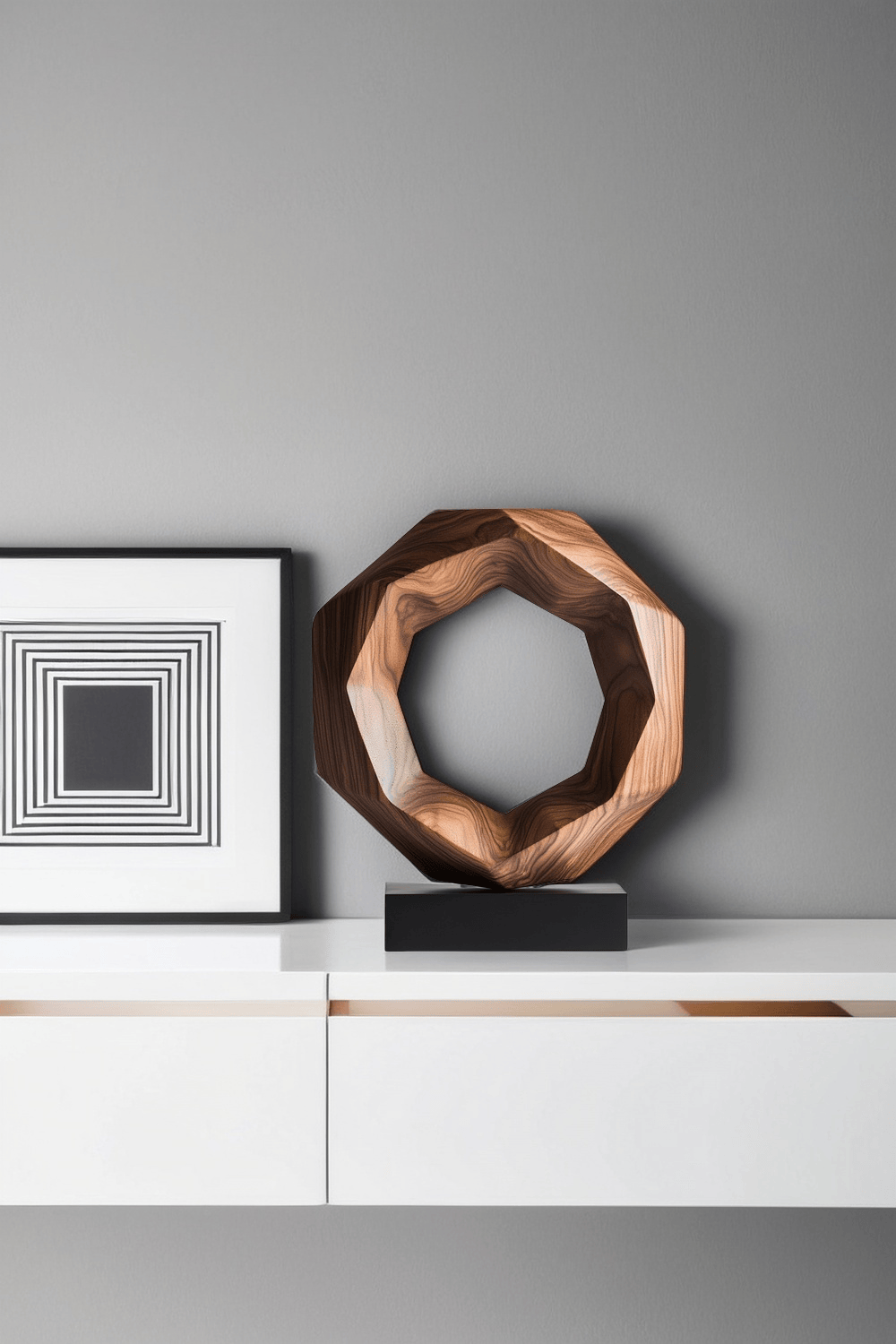 Abstract Wooden Sculpture From Wood Carvings Near Me Hand Carved Wood