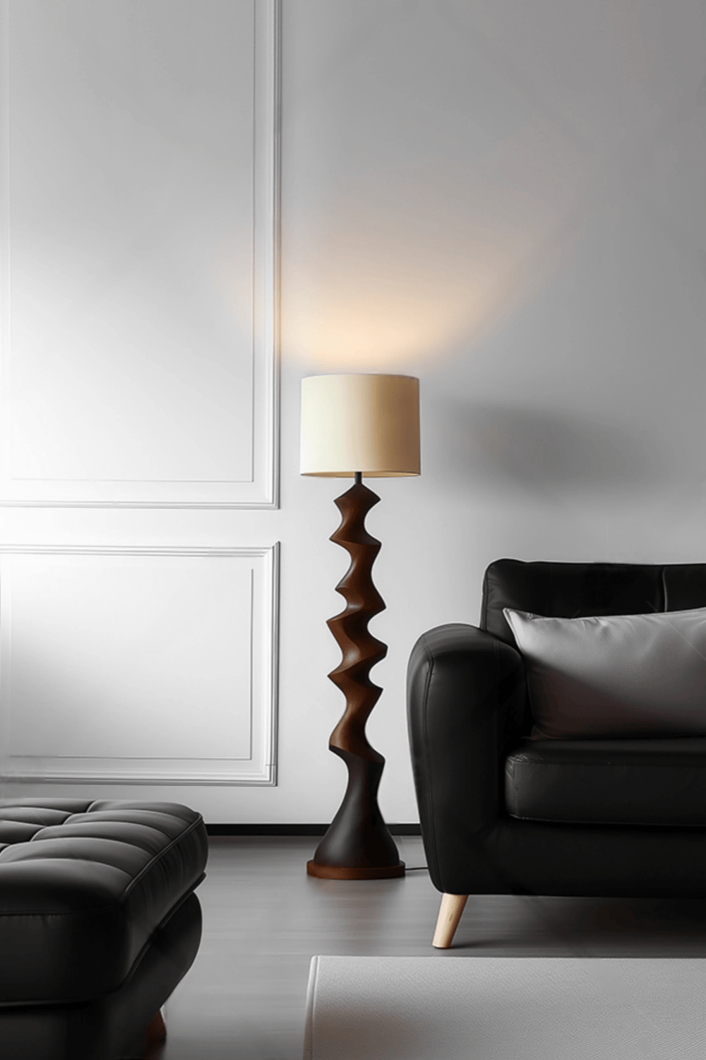 Wooden Floor Lamp Floor Wood Light Lamp Standing Wooden Lamp Floor Light Wood Modern Floor Lamp