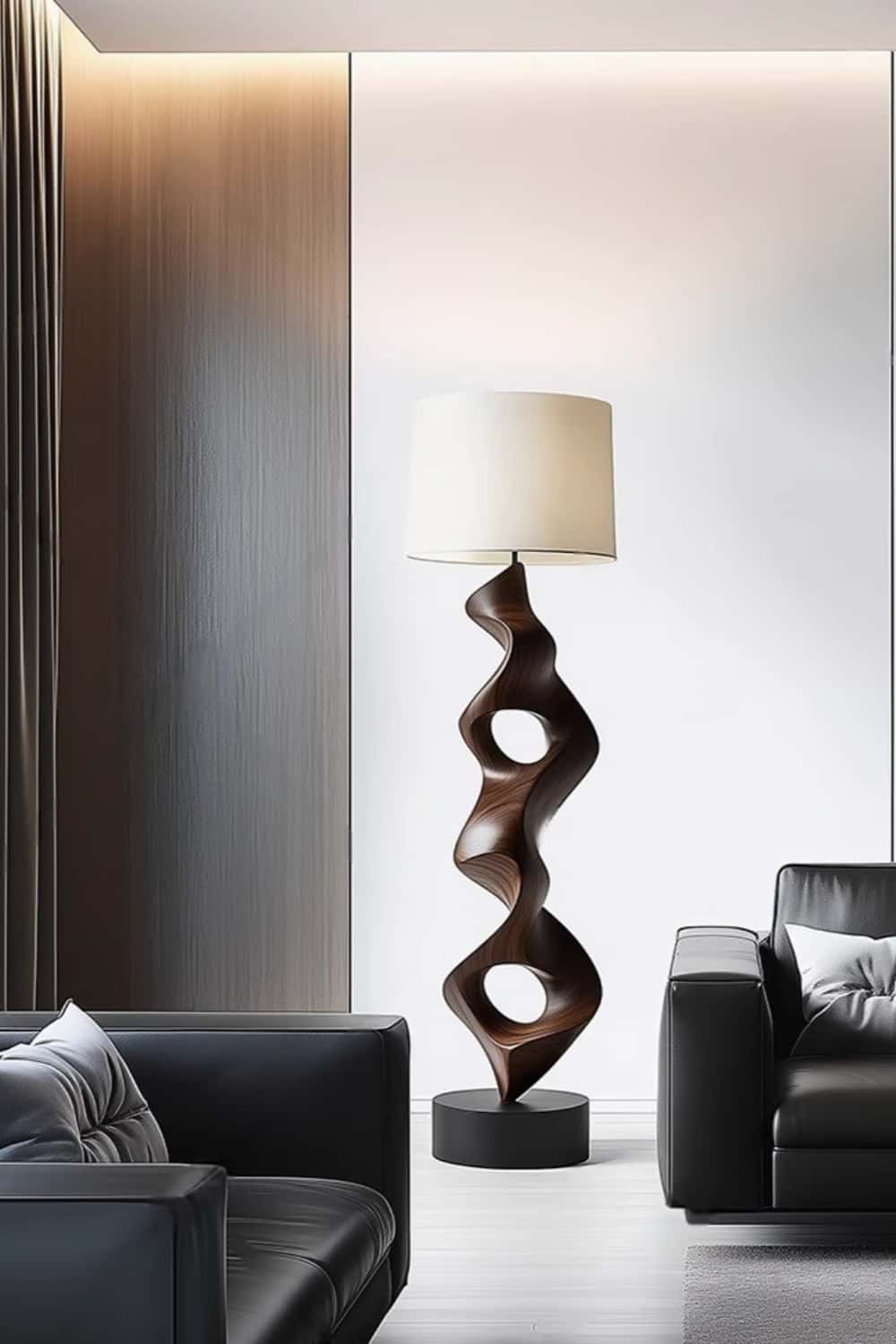 Wooden Floor Lamp Floor Wood Light Lamp Standing Wooden Lamp Floor Light Wood Modern Floor Lamp