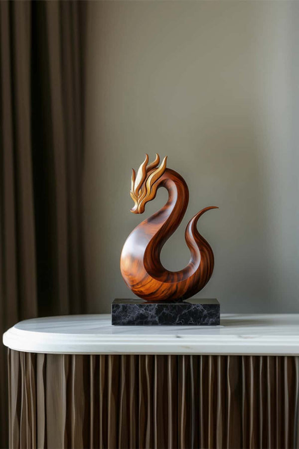 Wooden Carved Animals Wooden Sculptures Abstract Dragon Carvings Wood
