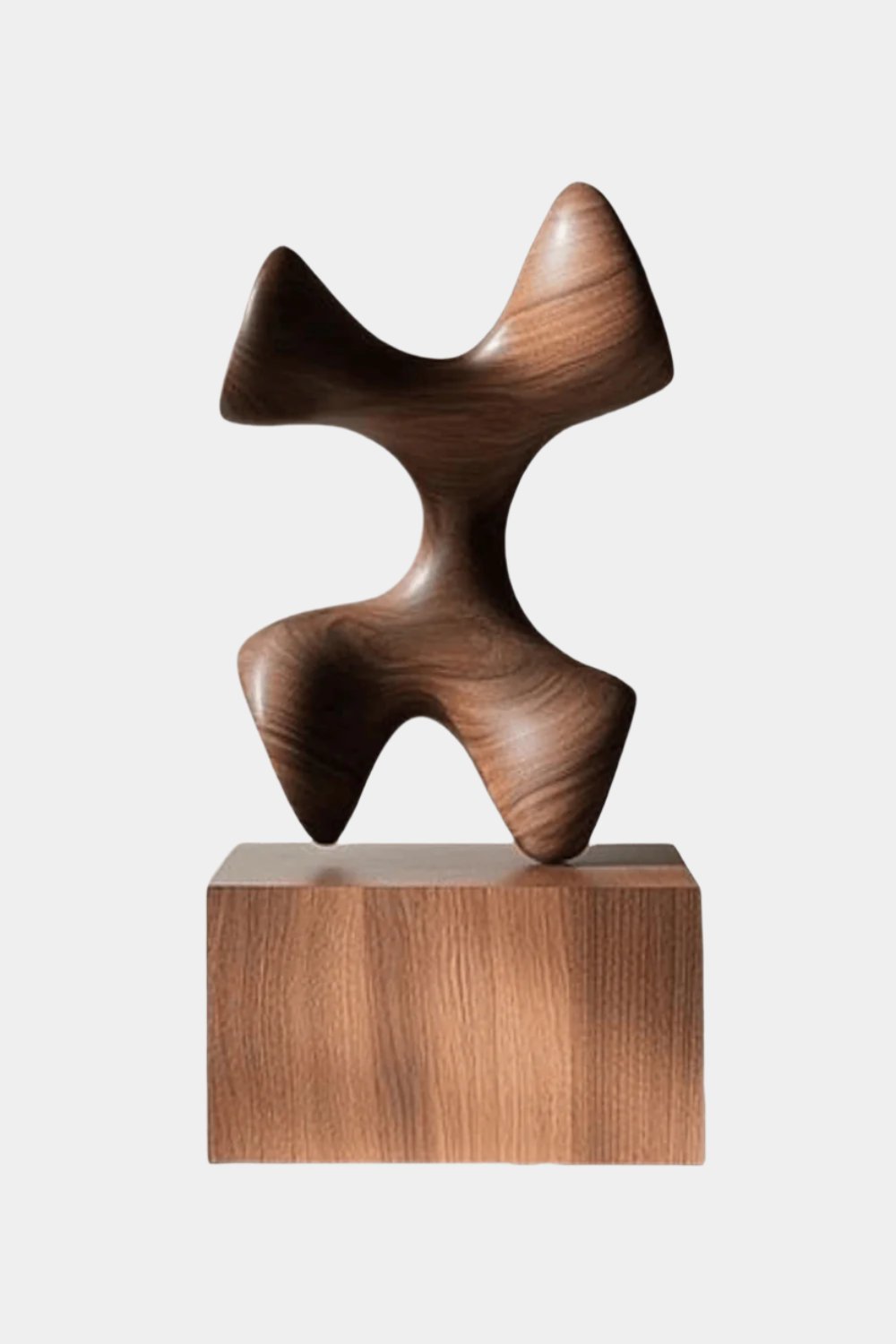 Wood Carving Sculpture With Wood Abstract Wooden Sculpture Art Ornaments