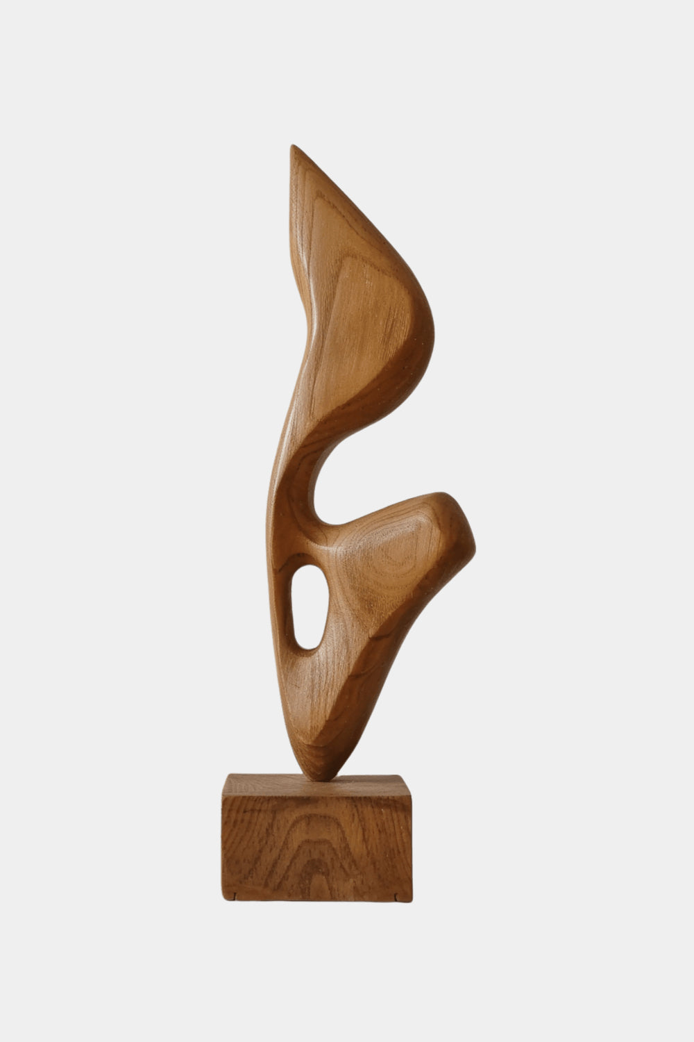 Wooden Hand Sculpture Abstract Wood Art Deco Wood Carving Sculpture