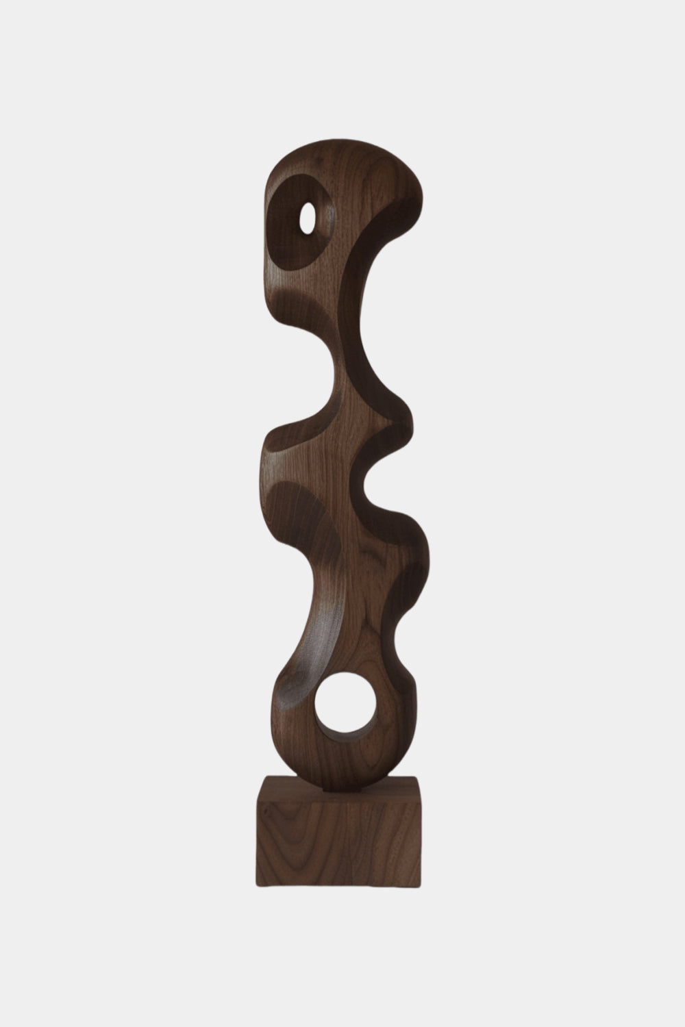 Wooden Hand Sculpture Abstract Wood Art Deco Wood Carving Sculpture