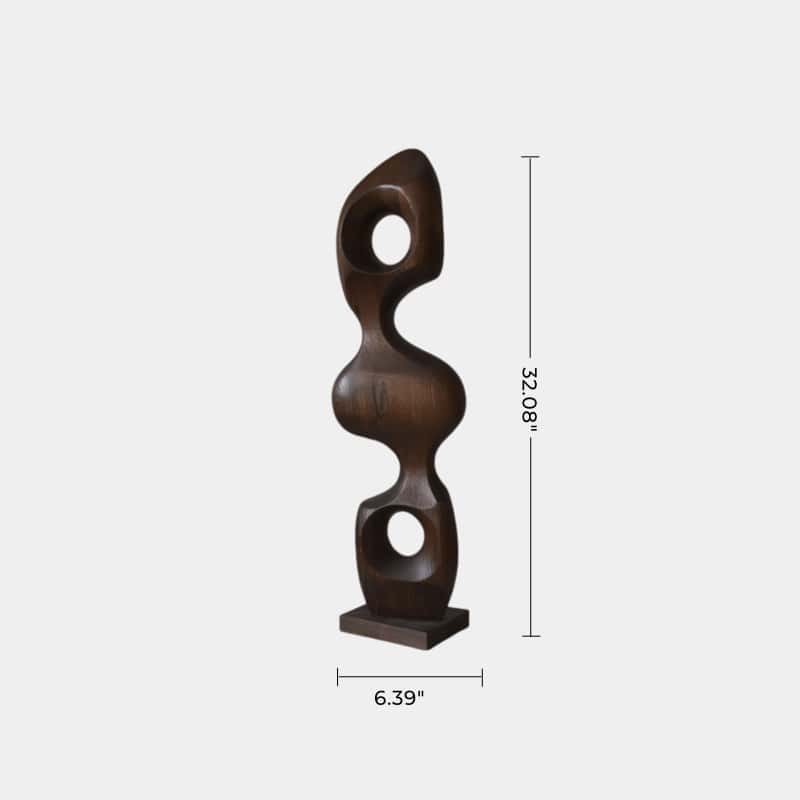 Wooden Hand Sculpture Abstract Wood Art Deco Wood Carving Sculpture