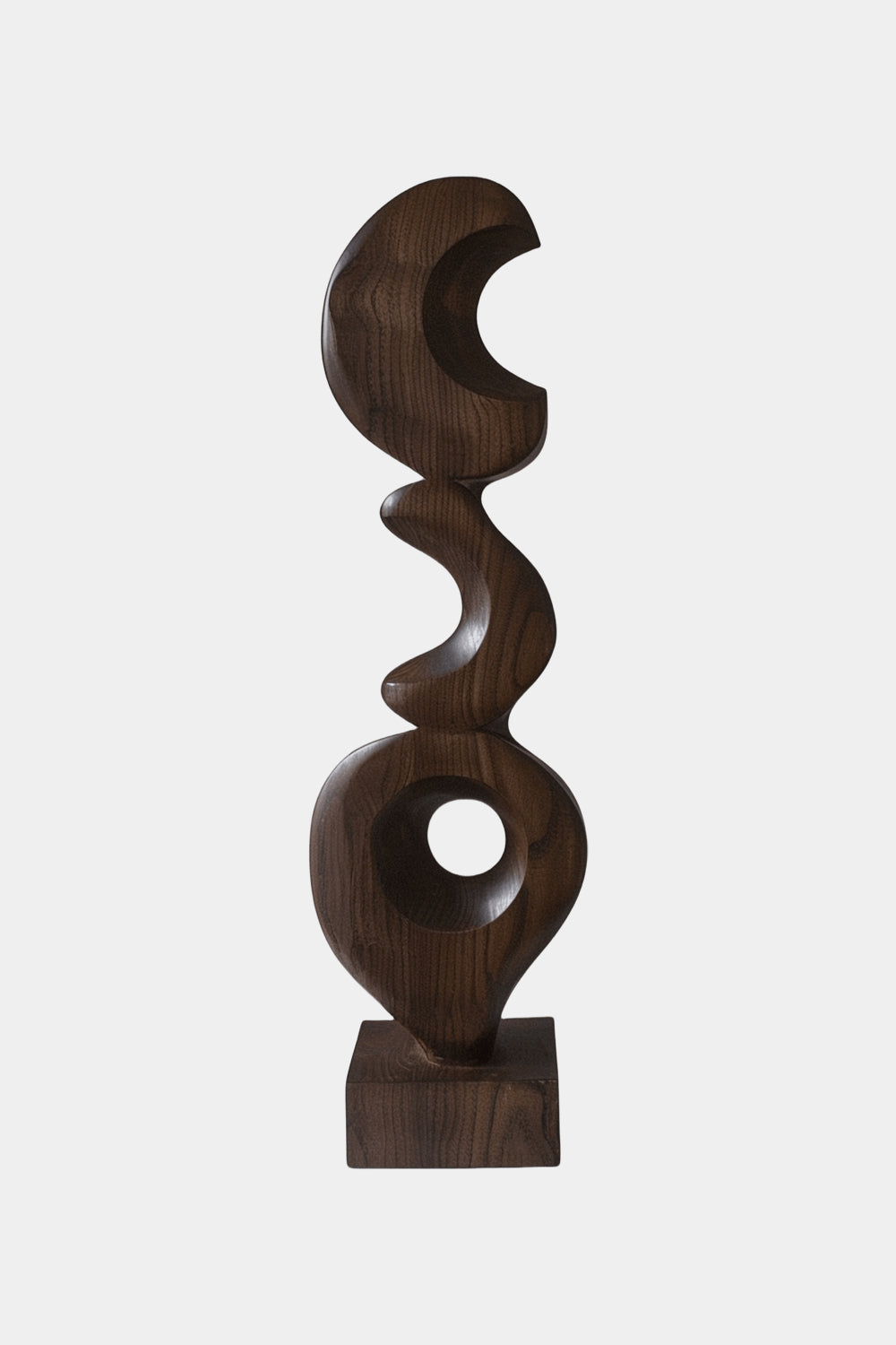Wooden Hand Sculpture Abstract Wood Art Deco Wood Carving Sculpture