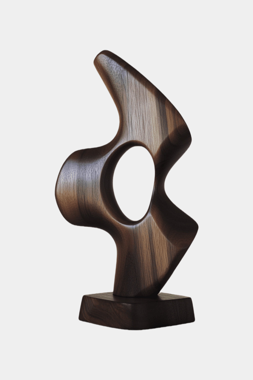 Wood Carving Sculpture With Wood Abstract Wooden Sculpture Art Ornaments