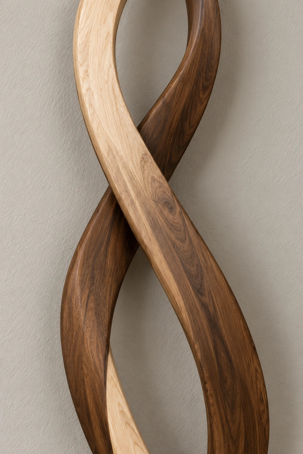 Modern Abstract Wooden Wall Art Sculpture For Contemporary Home Decor