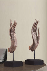 Human Wood Carving Body Carving Hand Wood Sculpture Wooden Art Carved Wooden Ornaments Modern Wood Sculpture