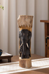 Wooden Elephant Statue Wood Wooden Elephant Carvings Elephant Wood Carving Elephant Wood Sculpture