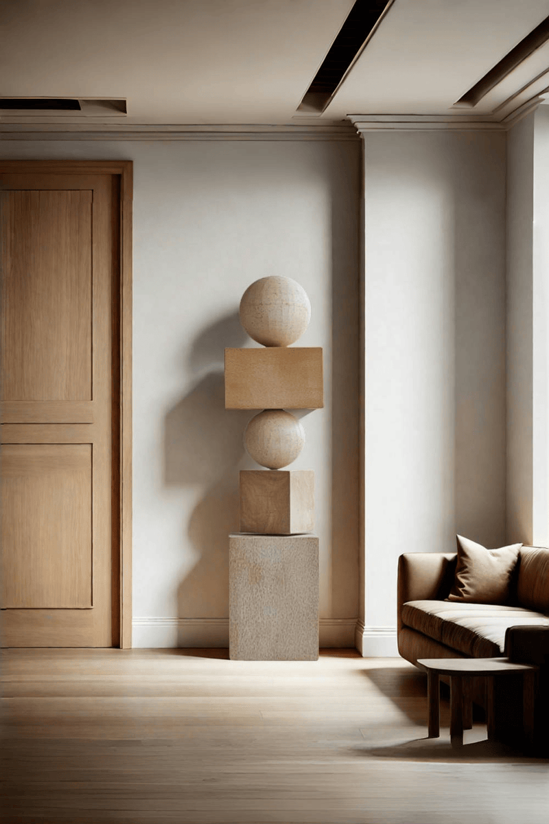 Large Wooden Sculptures For The Home Modern Abstract Wood Sculpture Art