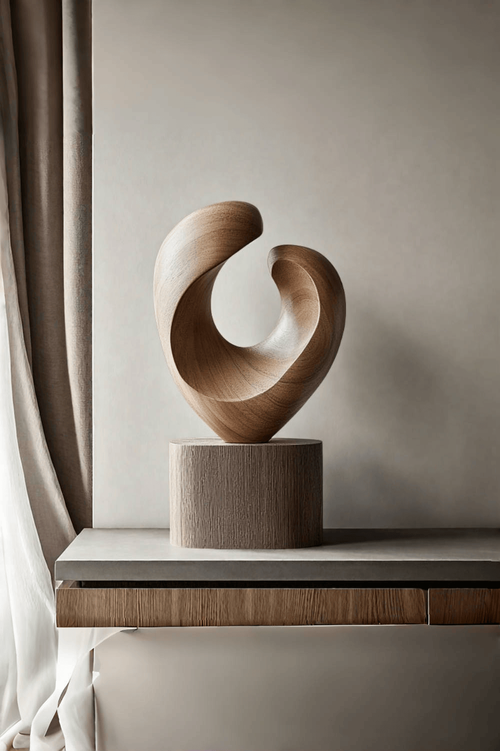 Abstract Wooden Sculpture From Wood Carvings Near Me Hand Carved Wood