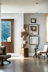 Large Wooden Sculptures For The Home Modern Abstract Wood Sculpture Art