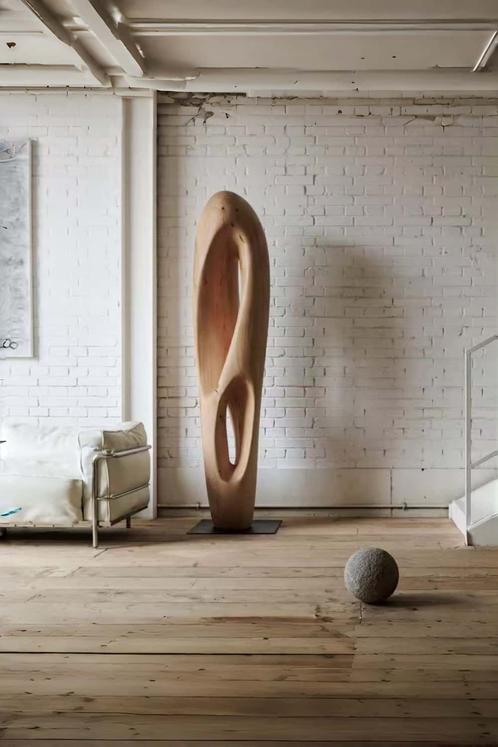 Large Wooden Sculpture #WAB351