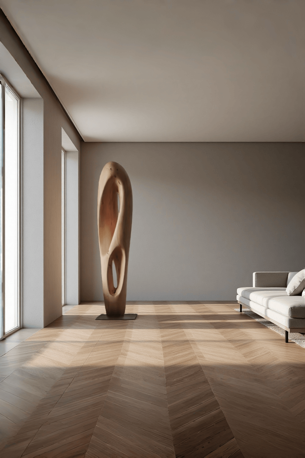 Large Wooden Sculpture #WAB351