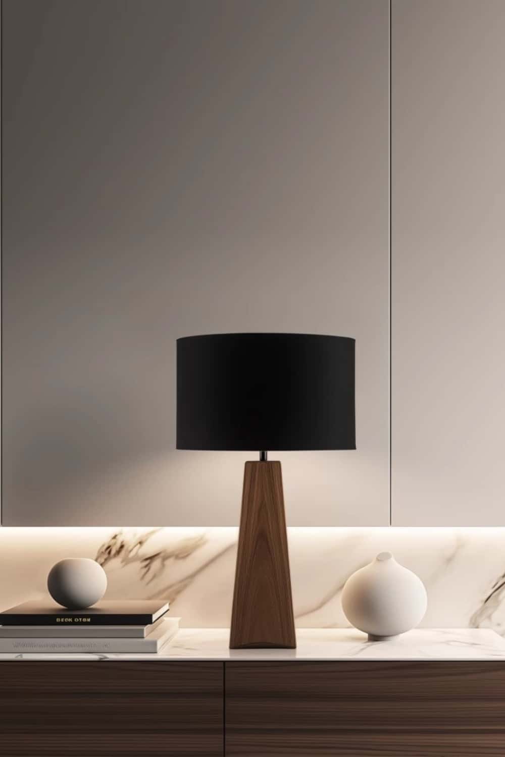 Wooden Table Lamp Wooden Desk Lamp Handmade Desk Lamp Wooden Bedside Lamp
