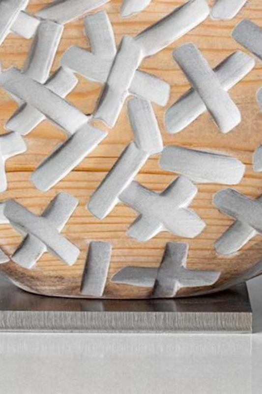 Custom Wood Sculpture Modern Abstract Wood Carving Wooden Sculpture 
