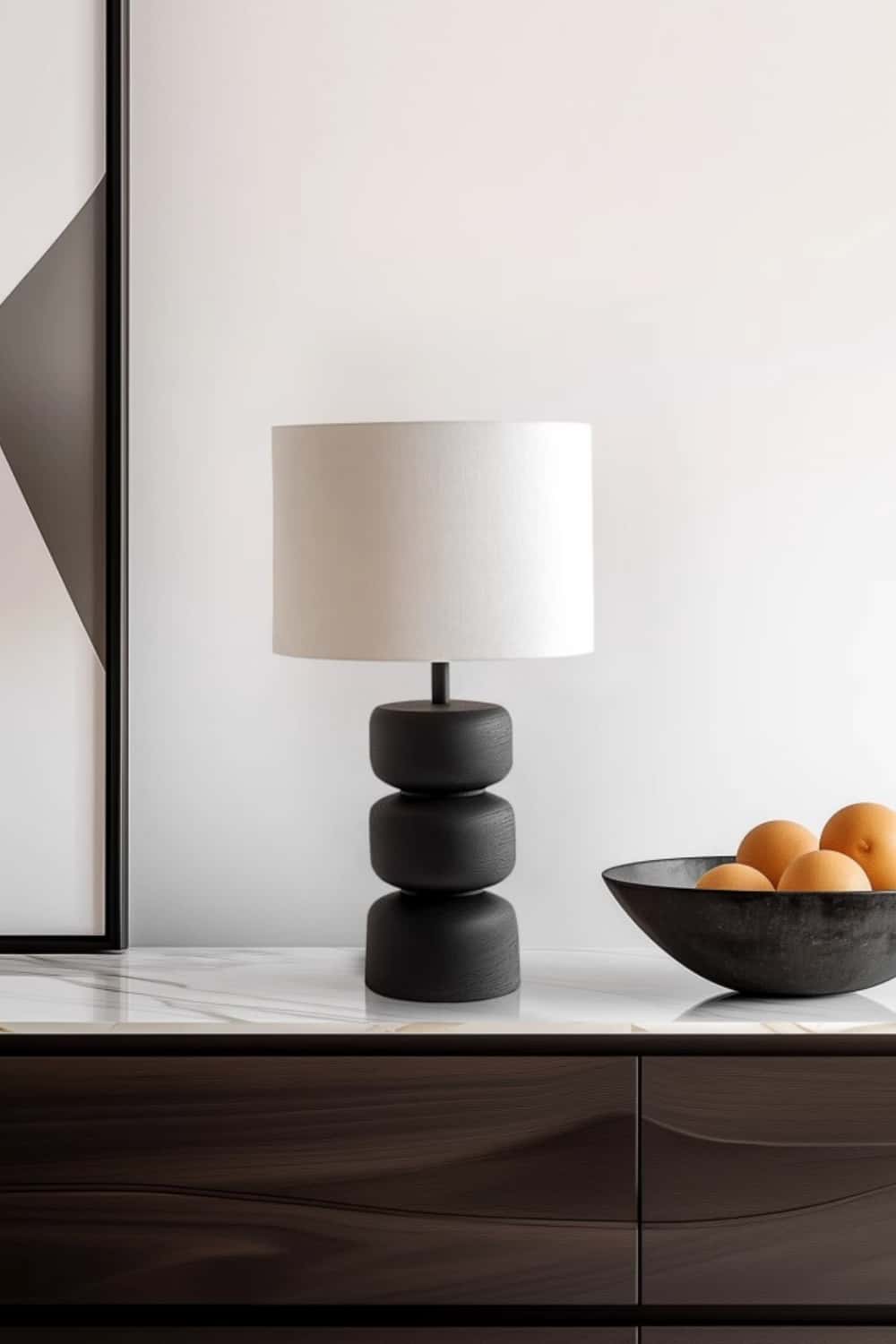 Abstract Wooden Lamp Wood Art Table Lighting Sculptural Wood Table Lamp