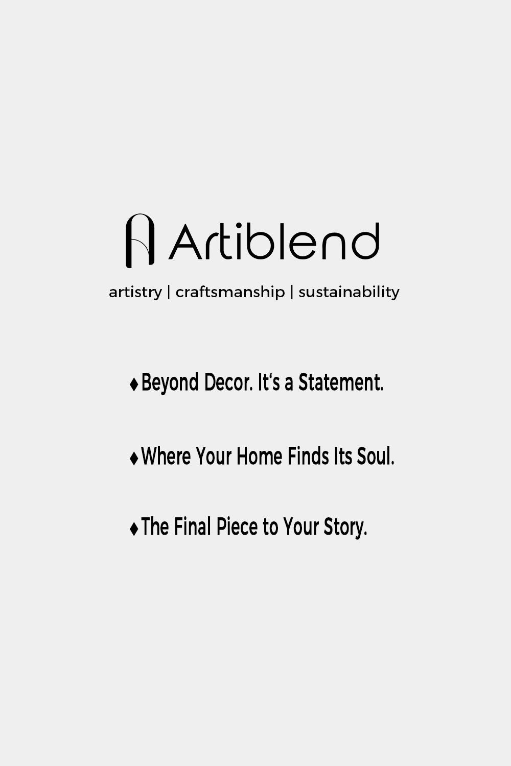 Tall Vertical Wooden Floor Sculpture Large Handcrafted Black Wooden Art Artiblend