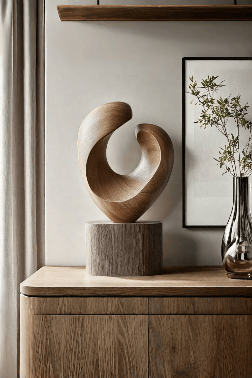 Abstract Wooden Sculpture From Wood Carvings Near Me Hand Carved Wood