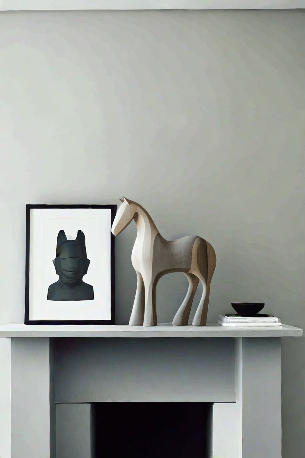 Wooden Horse Statue Wood Carving Horses In Wood Carved Animals Sculpture