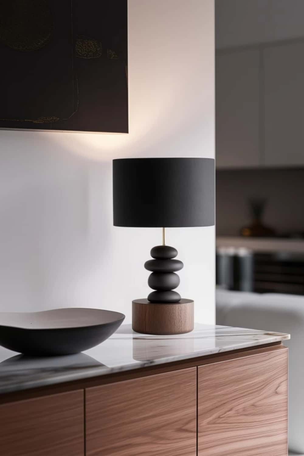 Wooden Table Lamp Wooden Desk Lamp Handmade Desk Lamp Wooden Bedside Lamp